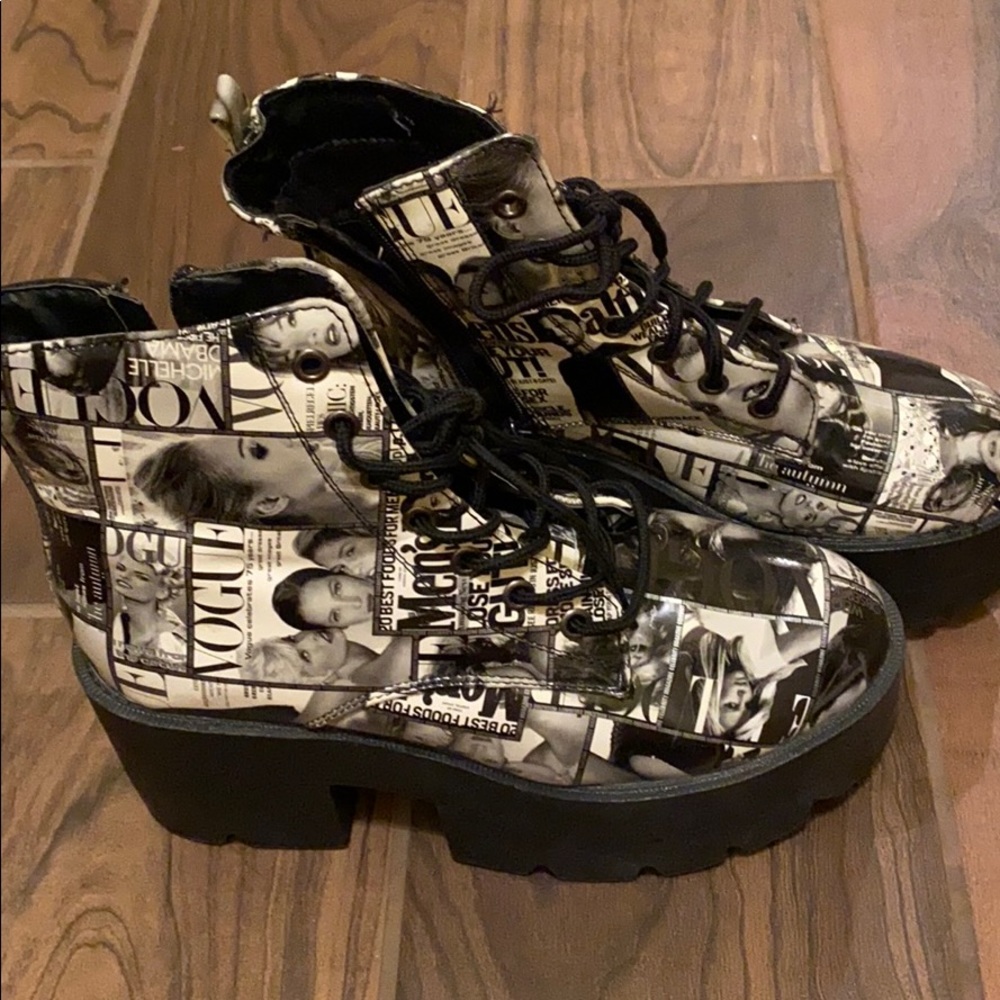 Shoe Republic LA Magazine Cover Boots